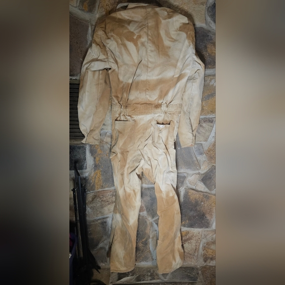 Walls blizzard pruf tan vintage winter zip up jumper - Picture 2 of 4